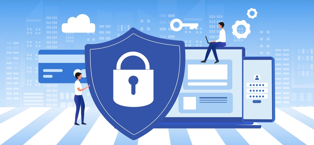 Cyber Security and Data Protection Privacy: PDPA Concept with a Businessman Ensuring Security.